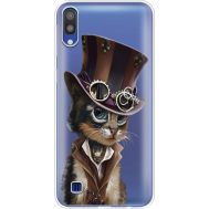 Силіконовий чохол BoxFace Samsung M105 Galaxy M10 Steampunk Cat (36519-cc39)