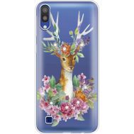 Силіконовий чохол BoxFace Samsung M105 Galaxy M10 Deer with flowers (936519-rs5)