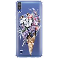 Силіконовий чохол BoxFace Samsung M105 Galaxy M10 Ice Cream Flowers (936519-rs17)