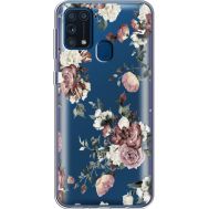 Силіконовий чохол BoxFace Samsung M315 Galaxy M31 Roses (39092-cc41)