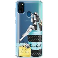 Силіконовий чохол BoxFace Samsung M215 Galaxy M21 City Girl (39466-cc56)