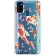 Силіконовий чохол BoxFace Samsung M215 Galaxy M21 Japanese Koi Fish (39466-cc3)