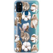 Силіконовий чохол BoxFace Samsung M215 Galaxy M21 Cotton and Rabbits (39466-cc49)