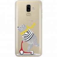 Силіконовий чохол BoxFace Samsung J810 Galaxy J8 2018 Happy Bear (35021-cc10)