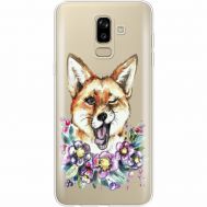 Силіконовий чохол BoxFace Samsung J810 Galaxy J8 2018 Winking Fox (35021-cc13)