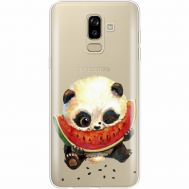 Силіконовий чохол BoxFace Samsung J810 Galaxy J8 2018 Little Panda (35021-cc21)