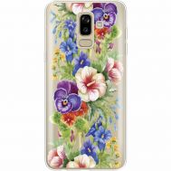 Силіконовий чохол BoxFace Samsung J810 Galaxy J8 2018 Summer Flowers (35021-cc34)