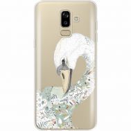 Силіконовий чохол BoxFace Samsung J810 Galaxy J8 2018 Swan (35021-cc24)