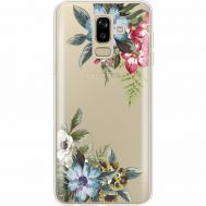 Силіконовий чохол BoxFace Samsung J810 Galaxy J8 2018 Floral (35021-cc54)