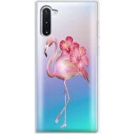 Силіконовий чохол BoxFace Samsung N970 Galaxy Note 10 Floral Flamingo (37408-cc12)