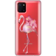 Силіконовий чохол BoxFace Samsung N770 Galaxy Note 10 Lite Floral Flamingo (38846-cc12)