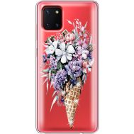 Силіконовий чохол BoxFace Samsung N770 Galaxy Note 10 Lite Ice Cream Flowers (38846-rs17)
