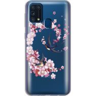 Силіконовий чохол BoxFace Samsung M315 Galaxy M31 Swallows and Bloom (939092-rs4)