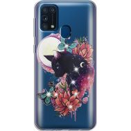Силіконовий чохол BoxFace Samsung M315 Galaxy M31 Cat in Flowers (939092-rs10)