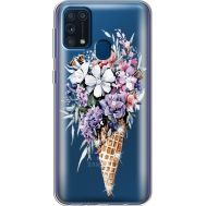 Силіконовий чохол BoxFace Samsung M315 Galaxy M31 Ice Cream Flowers (939092-rs17)