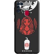 Силіконовий чохол BoxFace Samsung M315 Galaxy M31 RedWhite Coffee (39654-bk43)