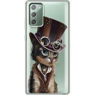 Силіконовий чохол BoxFace Samsung N980 Galaxy Note 20 Steampunk Cat (40569-cc39)