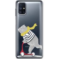 Силіконовий чохол BoxFace Samsung M515 Galaxy M51 Happy Bear (40938-cc10)