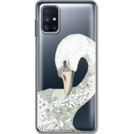 Силіконовий чохол BoxFace Samsung M515 Galaxy M51 Swan (40938-cc24)