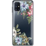 Силіконовий чохол BoxFace Samsung M515 Galaxy M51 Floral (40938-cc54)