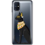 Силіконовий чохол BoxFace Samsung M515 Galaxy M51 Egipet Cat (940938-rs8)