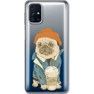 Силіконовий чохол BoxFace Samsung M317 Galaxy M31s Dog Coffeeman (40944-cc70)