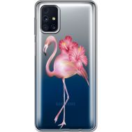 Силіконовий чохол BoxFace Samsung M317 Galaxy M31s Floral Flamingo (40944-cc12)