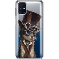Силіконовий чохол BoxFace Samsung M317 Galaxy M31s Steampunk Cat (40944-cc39)
