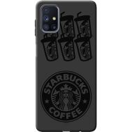 Силіконовий чохол BoxFace Samsung M515 Galaxy M51 Black Coffee (41345-bk41)