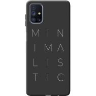 Силіконовий чохол BoxFace Samsung M515 Galaxy M51 Minimalistic (41345-bk59)