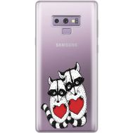 Силіконовий чохол BoxFace Samsung N960 Galaxy Note 9 Raccoons in love (34974-cc29)