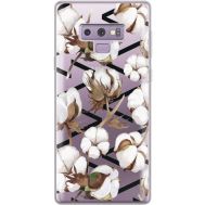 Силіконовий чохол BoxFace Samsung N960 Galaxy Note 9 Cotton flowers (34974-cc50)