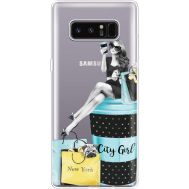 Силіконовий чохол BoxFace Samsung N950F Galaxy Note 8 City Girl (35949-cc56)