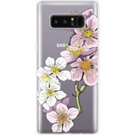 Силіконовий чохол BoxFace Samsung N950F Galaxy Note 8 Cherry Blossom (35949-cc4)