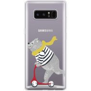 Силіконовий чохол BoxFace Samsung N950F Galaxy Note 8 Happy Bear (35949-cc10)