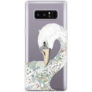 Силіконовий чохол BoxFace Samsung N950F Galaxy Note 8 Swan (35949-cc24)