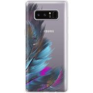 Силіконовий чохол BoxFace Samsung N950F Galaxy Note 8 Feathers (35949-cc48)