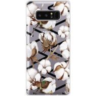 Силіконовий чохол BoxFace Samsung N950F Galaxy Note 8 Cotton flowers (35949-cc50)