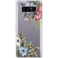 Силіконовий чохол BoxFace Samsung N950F Galaxy Note 8 Floral (35949-cc54)