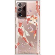 Силіконовий чохол BoxFace Samsung N985 Galaxy Note 20 Ultra Japanese Koi Fish (40574-cc3)