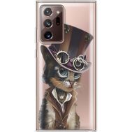 Силіконовий чохол BoxFace Samsung N985 Galaxy Note 20 Ultra Steampunk Cat (40574-cc39)