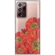 Силіконовий чохол BoxFace Samsung N985 Galaxy Note 20 Ultra Red Poppies (40574-cc44)