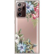 Силіконовий чохол BoxFace Samsung N985 Galaxy Note 20 Ultra Floral (40574-cc54)