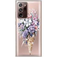 Силіконовий чохол BoxFace Samsung N985 Galaxy Note 20 Ultra Ice Cream Flowers (940574-rs17)