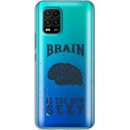 Силіконовий чохол BoxFace Xiaomi Mi 10 Lite Sexy Brain (39439-cc47)