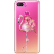 Силіконовий чохол BoxFace Xiaomi Mi 8 Lite Floral Flamingo (35667-cc12)