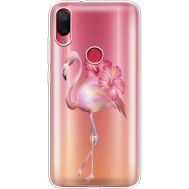 Силіконовий чохол BoxFace Xiaomi Mi Play Floral Flamingo (36658-cc12)