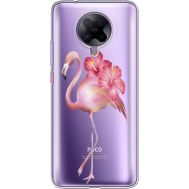 Силіконовий чохол BoxFace Xiaomi Poco F2 Pro Floral Flamingo (40089-cc12)
