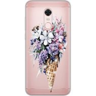 Силіконовий чохол BoxFace Xiaomi Redmi 5 Plus Ice Cream Flowers (934969-rs17)