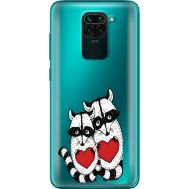 Силіконовий чохол BoxFace Xiaomi Redmi 10X Raccoons in love (40367-cc29)